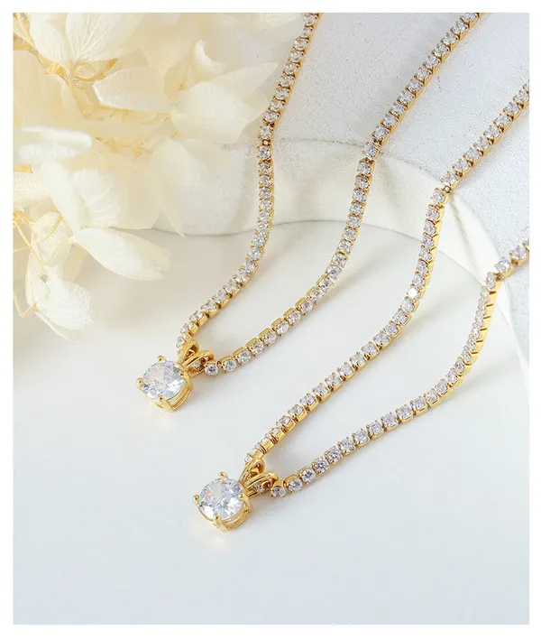 Gold_Tennis_Necklace_For_Women